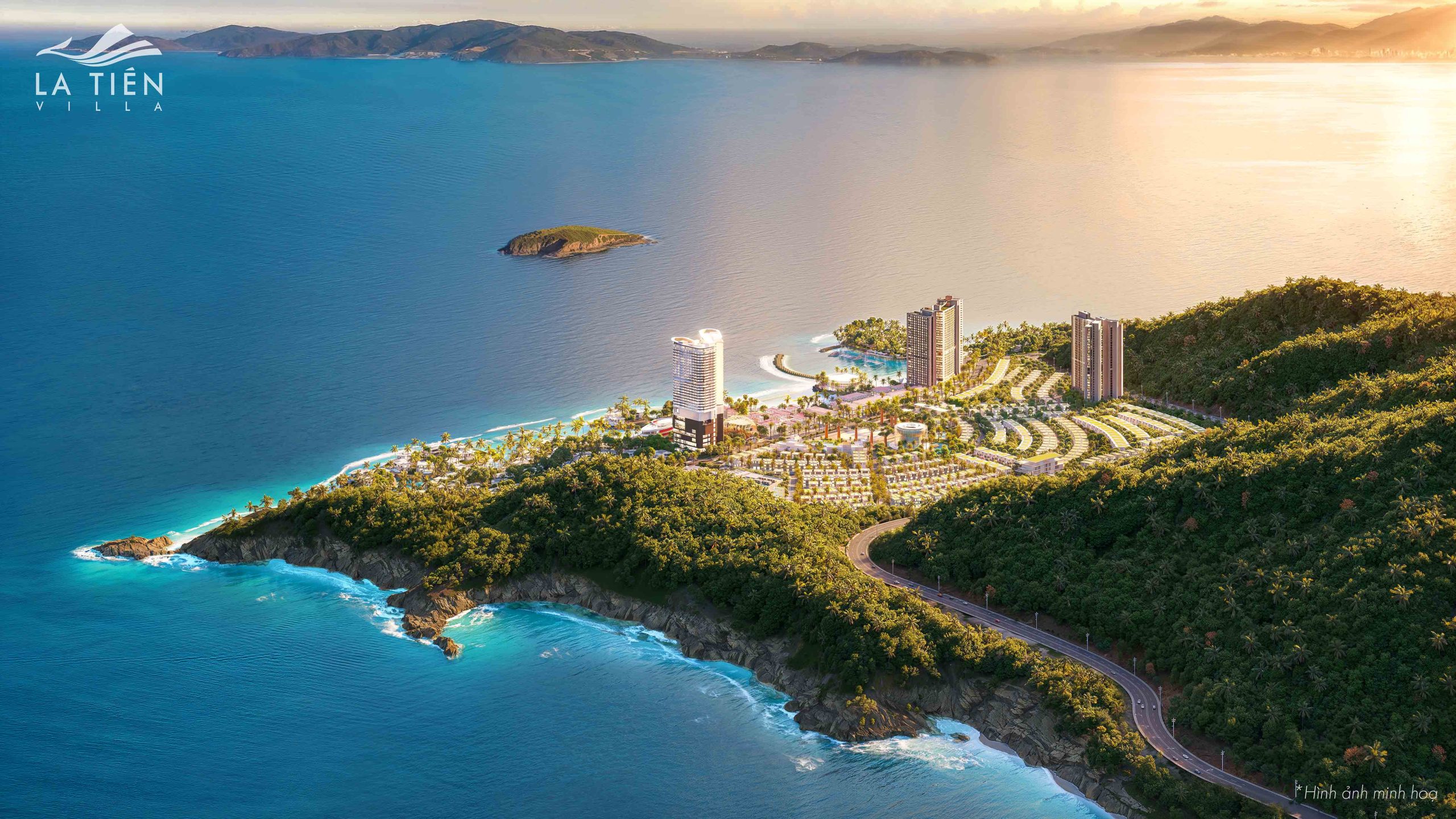 La Tiên Villa - View trên cao